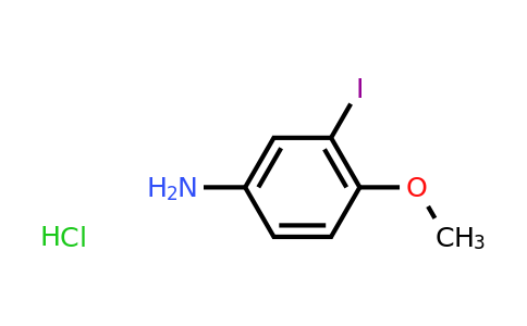 CAS 261173-06-2 | 3-Iodo-4-methoxyaniline hydrochloride