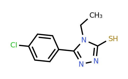 CAS 26131-64-6 | 5-(4-chlorophenyl)-4-ethyl-4H-1,2,4-triazole-3-thiol