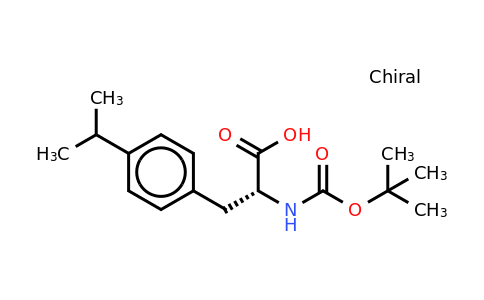 CAS 261380-36-3 | (2R)-2-[(Tert-butoxy)carbonylamino]-3-[4-(methylethyl)phenyl]propanoic acid