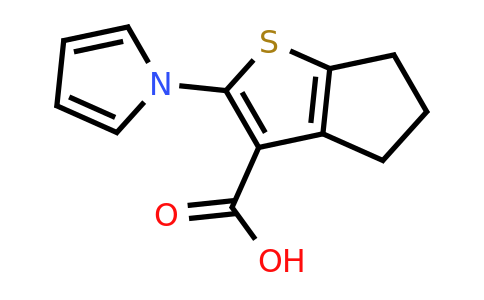 CAS 26176-22-7 | 2-(1H-Pyrrol-1-yl)-5,6-dihydro-4H-cyclopenta[b]thiophene-3-carboxylic acid