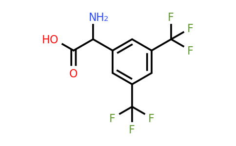 CAS 261762-33-8 | Amino-(3,5-bis-trifluoromethyl-phenyl)-acetic acid