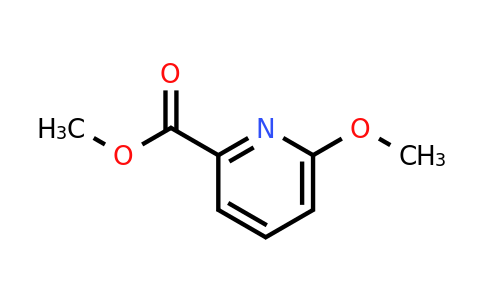 CAS 26256-72-4 | 6-Methoxy-pyridine-2-carboxylic acid methyl ester