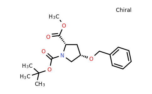 CAS 262843-21-0 | O1-tert-butyl O2-methyl (2S,4S)-4-benzyloxypyrrolidine-1,2-dicarboxylate