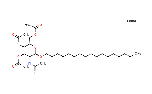 CAS 262856-89-3 | (2R,3S,4R,5R,6R)-5-Acetamido-2-(acetoxymethyl)-6-(heptadecyloxy)tetrahydro-2H-pyran-3,4-diyl diacetate