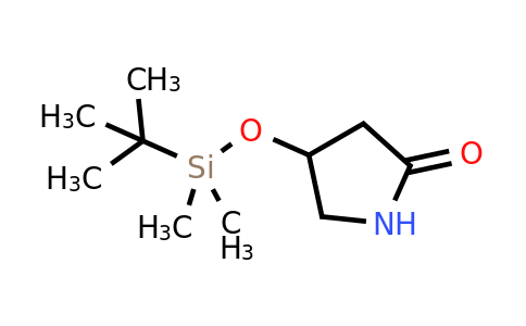 CAS 262864-21-1 | 4-[tert-butyl(dimethyl)silyl]oxypyrrolidin-2-one