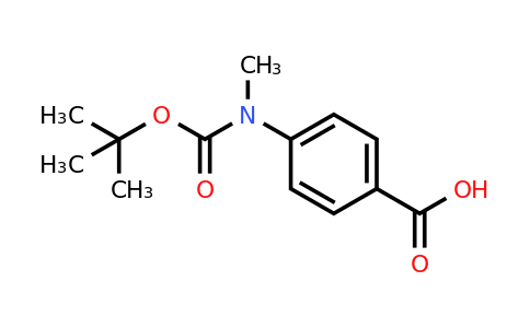 CAS 263021-30-3 | 4-((tert-Butoxycarbonyl)(methyl)amino)benzoic acid