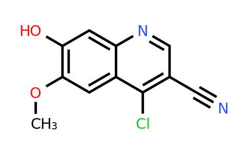 CAS 263149-10-6 | 4-Chloro-7-hydroxy-6-methoxyquinoline-3-carbonitrile