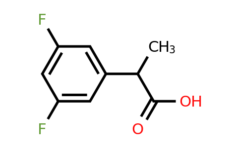 CAS 263162-45-4 | 2-(3,5-Difluorophenyl)propanoic acid