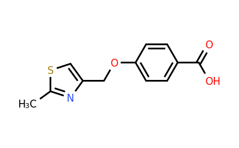 CAS 263270-62-8 | 4-[(2-methyl-1,3-thiazol-4-yl)methoxy]benzoic acid
