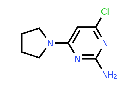 CAS 263276-45-5 | 4-Chloro-6-(pyrrolidin-1-yl)pyrimidin-2-amine