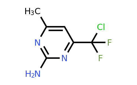 CAS 263276-46-6 | 4-(Chlorodifluoromethyl)-6-methylpyrimidin-2-amine