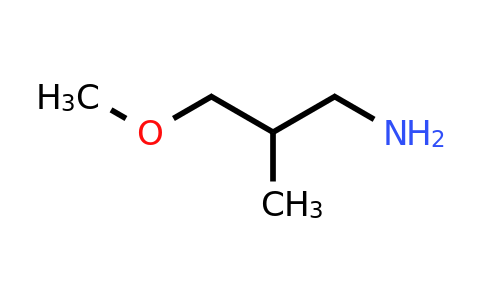 CAS 26331-99-7 | 3-Methoxy-2-methylpropan-1-amine