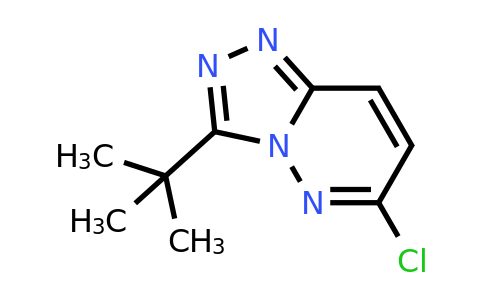 CAS 263401-62-3 | 3-tert-butyl-6-chloro-[1,2,4]triazolo[4,3-b]pyridazine