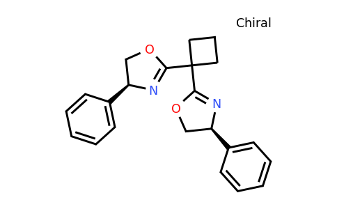 CAS 2634687-55-9 | (4S,4'S)-2,2'-(Cyclobutane-1,1-diyl)bis(4-phenyl-4,5-dihydrooxazole)