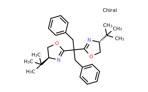 CAS 2634687-78-6 | (S)-4-(tert-Butyl)-2-(2-((R)-4-(tert-butyl)-4,5-dihydrooxazol-2-yl)-1,3-diphenylpropan-2-yl)-4,5-dihydrooxazole