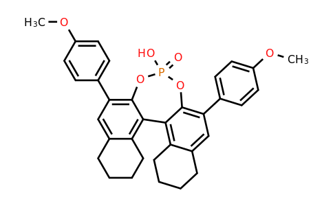 CAS 2635339-85-2 | (11bS)-4-Hydroxy-2,6-bis(4-methoxyphenyl)-8,9,10,11,12,13,14,15-octahydrodinaphtho[2,1-d:1',2'-f][1,3,2]dioxaphosphepine 4-oxide