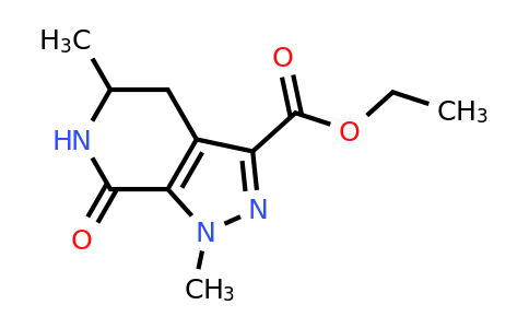 CAS 2636725-02-3 | ethyl 1,5-dimethyl-7-oxo-5,6-dihydro-4H-pyrazolo[3,4-c]pyridine-3-carboxylate