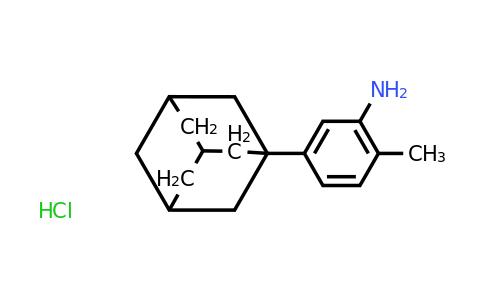 CAS 26378-31-4 | 5-(Adamantan-1-yl)-2-methylaniline hydrochloride