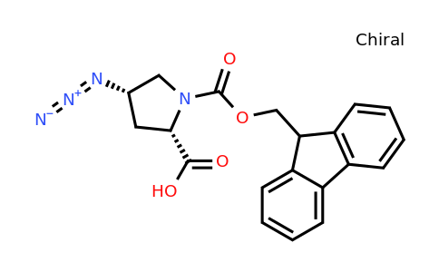 CAS 263847-08-1 | (2S,4S)-4-azido-1-{[(9H-fluoren-9-yl)methoxy]carbonyl}pyrrolidine-2-carboxylic acid