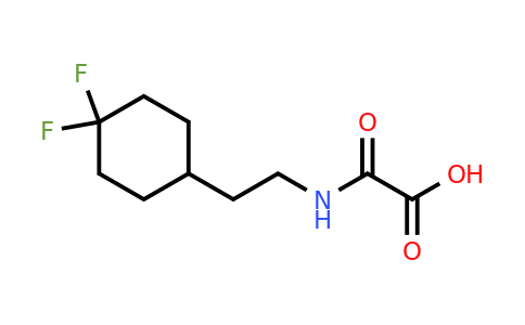 CAS 2638624-97-0 | 2-[2-(4,4-difluorocyclohexyl)ethylamino]-2-oxo-acetic acid