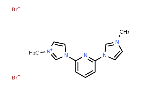 CAS 263874-05-1 | 1,1'-(Pyridine-2,6-diyl)bis(3-methyl-1H-imidazol-3-ium) bromide