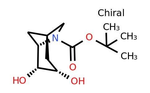 CAS 2639370-79-7 | tert-butyl (1R,3S,4R,5S)-3,4-dihydroxy-6-azabicyclo[3.2.1]octane-6-carboxylate