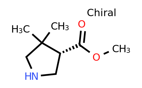 CAS 2639370-88-8 | methyl (3S)-4,4-dimethylpyrrolidine-3-carboxylate