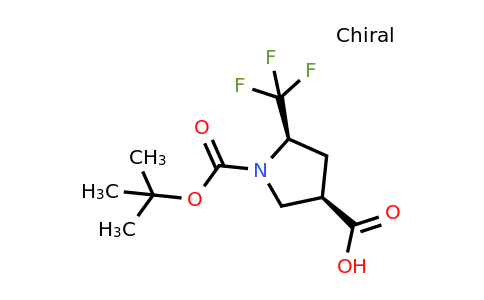 CAS 2639391-87-8 | (3R,5R)-1-tert-butoxycarbonyl-5-(trifluoromethyl)pyrrolidine-3-carboxylic acid