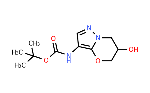 CAS 2639412-44-3 | tert-butyl N-(6-hydroxy-6,7-dihydro-5H-pyrazolo[5,1-b][1,3]oxazin-3-yl)carbamate