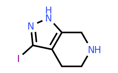 CAS 2639427-47-5 | 3-iodo-4,5,6,7-tetrahydro-1H-pyrazolo[3,4-c]pyridine