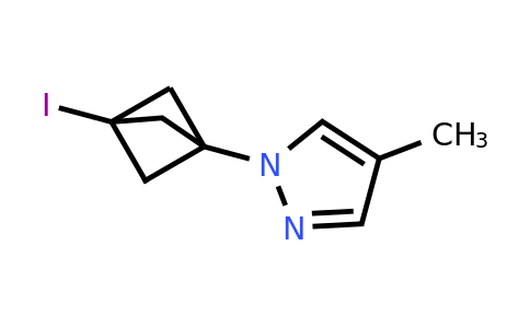 CAS 2639442-91-2 | 1-(3-iodo-1-bicyclo[1.1.1]pentanyl)-4-methyl-pyrazole