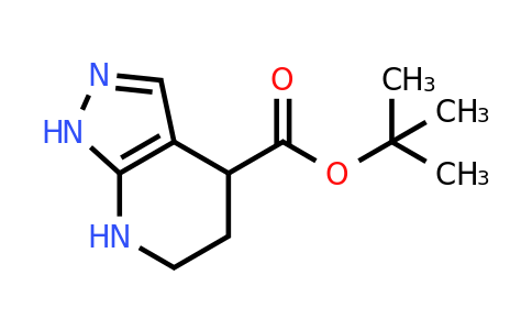 tert-butyl 4,5,6,7-tetrahydro-1H-pyrazolo[3,4-b]pyridine-4-carboxylate