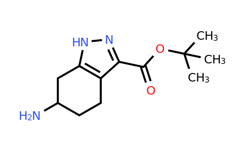 CAS 2639455-94-8 | tert-butyl 6-amino-4,5,6,7-tetrahydro-1H-indazole-3-carboxylate