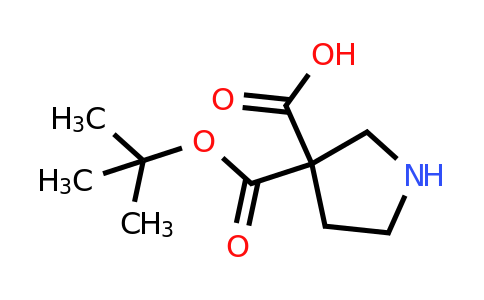 CAS 2639455-97-1 | 3-tert-butoxycarbonylpyrrolidine-3-carboxylic acid