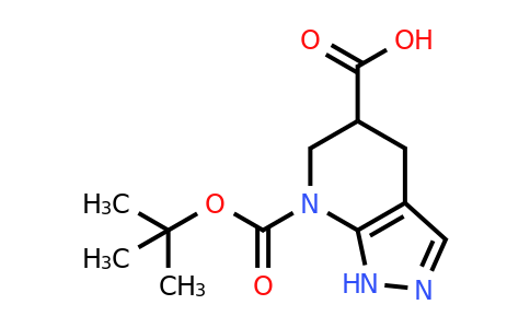 CAS 2639459-78-0 | 7-tert-butoxycarbonyl-1,4,5,6-tetrahydropyrazolo[3,4-b]pyridine-5-carboxylic acid