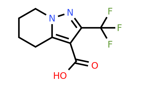 CAS 2639462-14-7 | 2-(trifluoromethyl)-4,5,6,7-tetrahydropyrazolo[1,5-a]pyridine-3-carboxylic acid