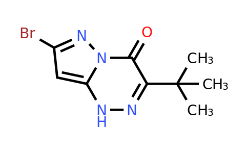 CAS 2639766-12-2 | 7-bromo-3-tert-butyl-1H-pyrazolo[5,1-c][1,2,4]triazin-4-one
