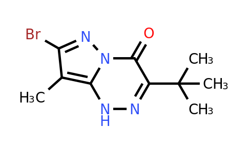 CAS 2639766-13-3 | 7-bromo-3-tert-butyl-8-methyl-1H-pyrazolo[5,1-c][1,2,4]triazin-4-one