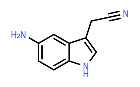 CAS 26405-47-0 | 2-(5-amino-1H-indol-3-yl)acetonitrile