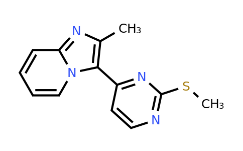 CAS 264127-50-6 | 2-Methyl-3-(2-(methylthio)pyrimidin-4-yl)imidazo[1,2-a]pyridine