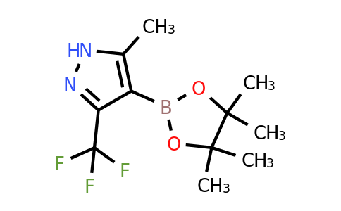 CAS 2641339-69-5 | 5-methyl-4-(4,4,5,5-tetramethyl-1,3,2-dioxaborolan-2-yl)-3-(trifluoromethyl)-1H-pyrazole
