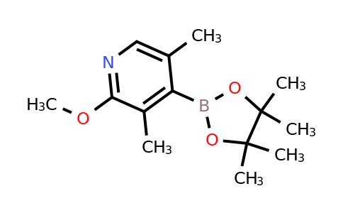 CAS 2641339-70-8 | 2-methoxy-3,5-dimethyl-4-(4,4,5,5-tetramethyl-1,3,2-dioxaborolan-2-yl)pyridine