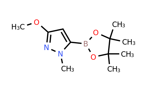 CAS 2641339-87-7 | 3-methoxy-1-methyl-5-(4,4,5,5-tetramethyl-1,3,2-dioxaborolan-2-yl)pyrazole