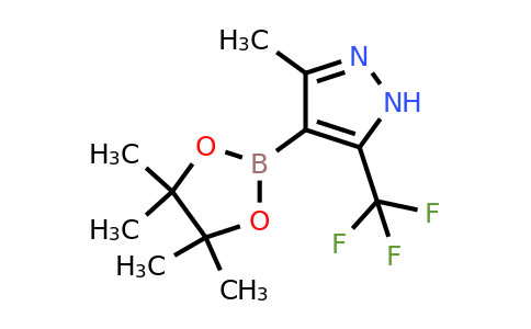 CAS 2641339-89-9 | 3-methyl-4-(4,4,5,5-tetramethyl-1,3,2-dioxaborolan-2-yl)-5-(trifluoromethyl)-1H-pyrazole