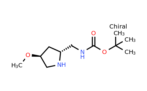CAS 2641560-67-8 | tert-butyl N-[[trans-4-methoxypyrrolidin-2-yl]methyl]carbamate