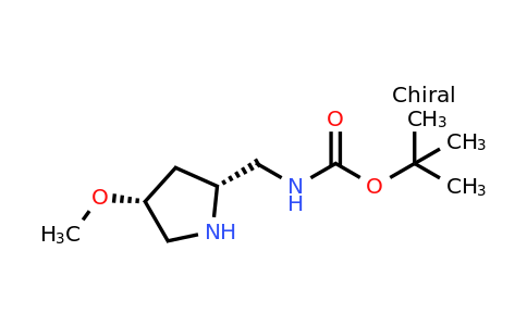 CAS 2641560-68-9 | tert-butyl N-[[cis-4-methoxypyrrolidin-2-yl]methyl]carbamate