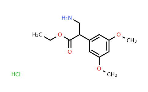 CAS 264188-51-4 | Ethyl 3-amino-2-(3,5-dimethoxyphenyl)propanoate hydrochloride