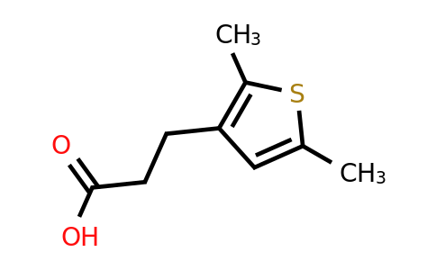 CAS 26421-38-5 | 3-(2,5-dimethylthiophen-3-yl)propanoic acid