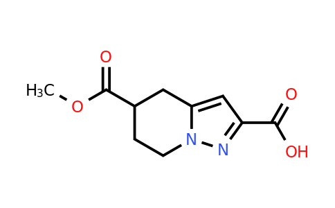 CAS 2642221-83-6 | 5-methoxycarbonyl-4,5,6,7-tetrahydropyrazolo[1,5-a]pyridine-2-carboxylic acid