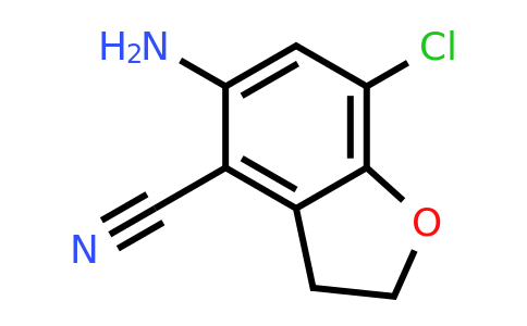 CAS 2644018-28-8 | 5-amino-7-chloro-2,3-dihydrobenzofuran-4-carbonitrile